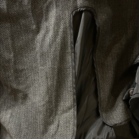 Jean-Paul Germain Men's Black Lined Trench/Overcoat. NWT. 42R - Picture 14 of 16